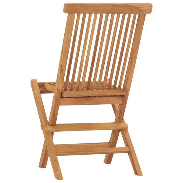 Gartenstühle 3096592 8er Set Braun - Massivholz - 62 x 90 x 46 cm
