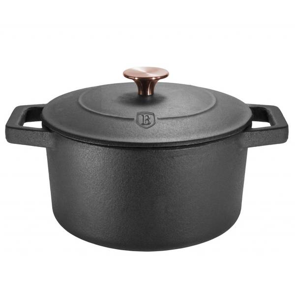 Töpfe 29576 BH6492 Schwarz - Metall - 24 x 11 x 24 cm