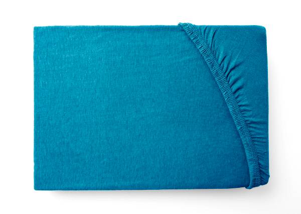 Split Topper Spannbettlaken 180-200x200 Petrol