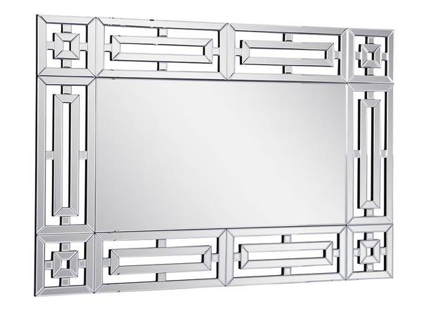 Wandspiegel LOAYE Silber - Glas - 2 x 80 x 120 cm