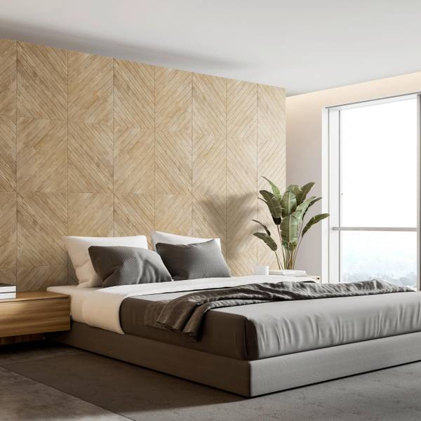 Akustikpaneel MILLA Braun - Textil - 60 x 90 x 1 cm