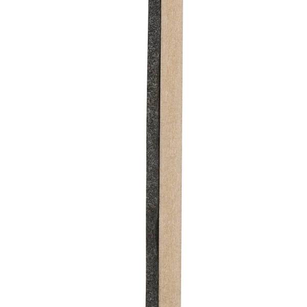 Dekorative Wandverkleidung EILEEN Braun - Holzwerkstoff - 1 x 58 x 58 cm
