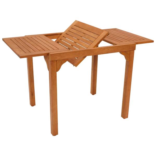 Gartentisch RIO Braun - Eukalyptus - 80 x 75 x 70 cm