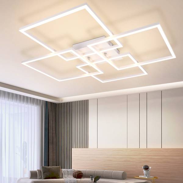 Plafonnier opsfc Blanc - 73 x 73 cm
