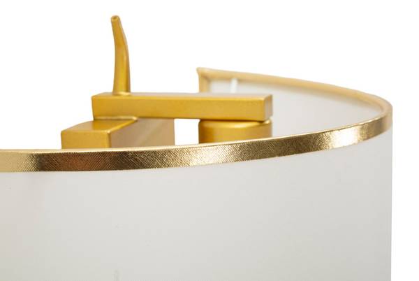 Wandleuchte Vienna Gold - Metall - 16 x 50 x 15 cm