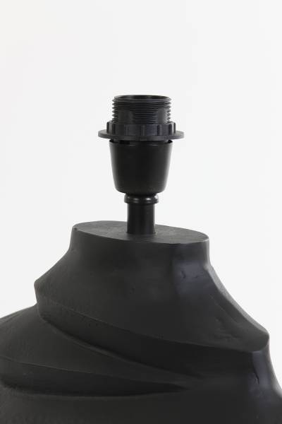 Lampensockel SHARON Schwarz - Metall - 13 x 52 x 39 cm