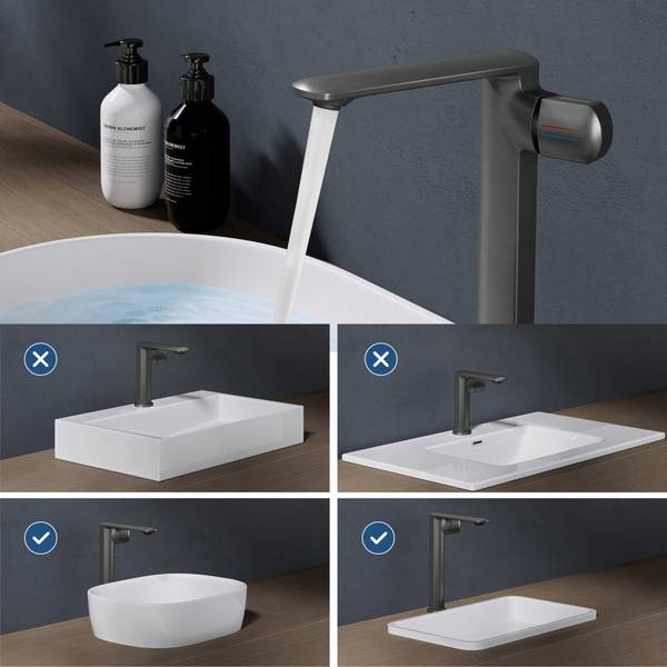Badarmaturen WAO-1180H Grau - 29 x 22 cm