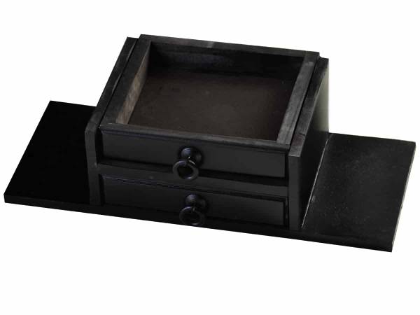 Sekretär Mexico Braun - Kiefer - 120 x 125 x 58 cm