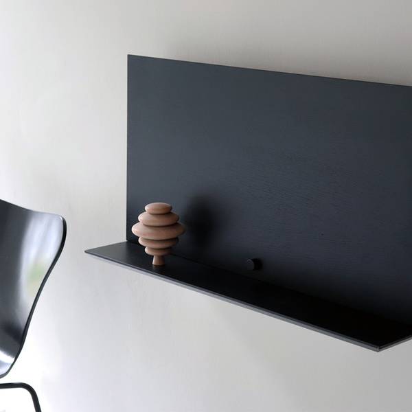 Schwebender Klappschreibtisch ALADA Schwarz