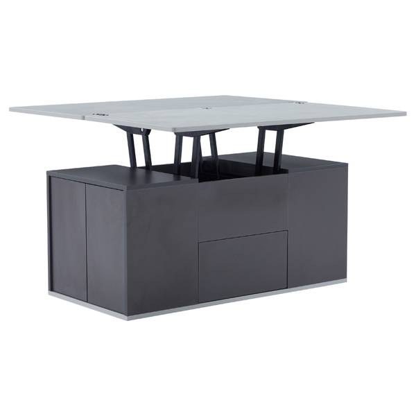 Salontafel Hermes Ⅸ grijs - lichtgrijs