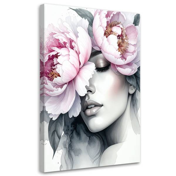 Tableau déco Femme 70 x 100 cm