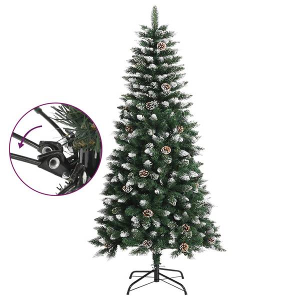 Weihnachtsbaum M631388 Grün - Kunststoff - 55 x 120 x 120 cm