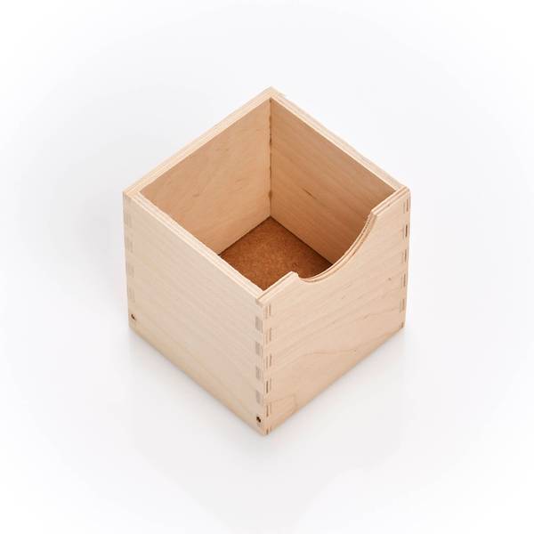Schubladenelement, 5-er, Birke Braun - Holzwerkstoff - 13 x 60 x 12 cm