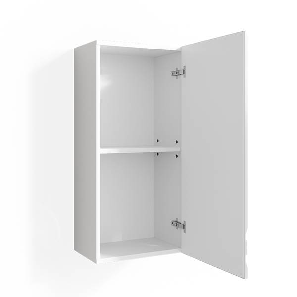 Badschrank Fredd 30379 Hochglanz Weiß