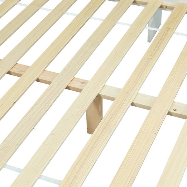 Holzbett LucyZoom Ⅱ Holzwerkstoff - Massivholz