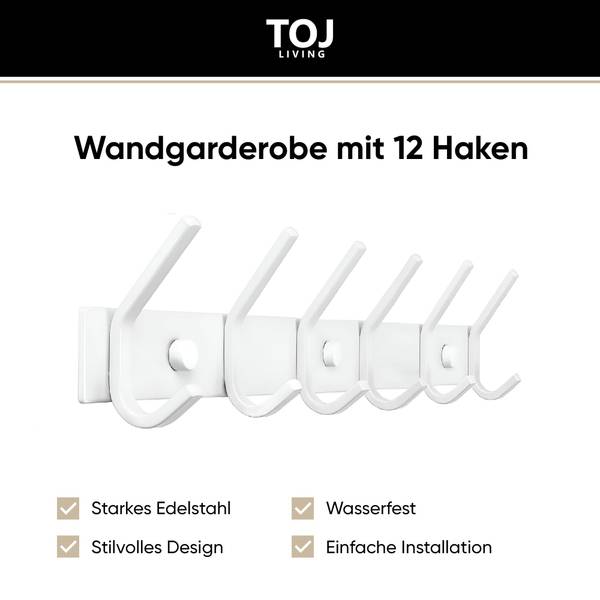 Wandgarderobe Soho II Weiß
