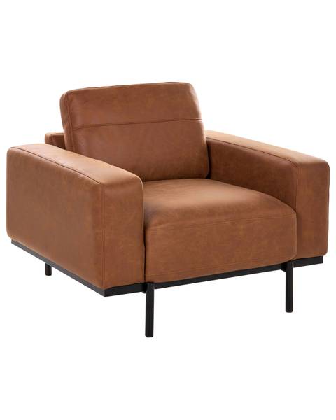 Sessel SOVIK Braun - Kunstleder - 95 x 72 x 87 cm