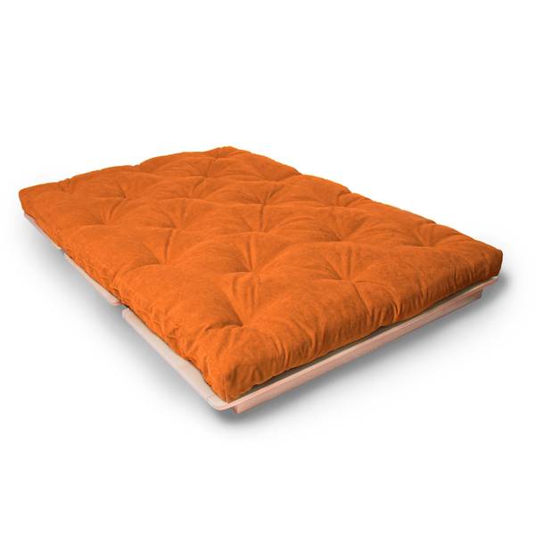 Futon Stuhl LAYTI-140, Buchenholz Orange - Geölt - Unbeschichtet