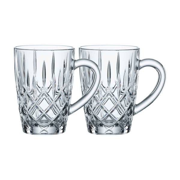 Kaffeebecher Noblesse Barista 2er Set Glas - 12 x 12 x 12 cm