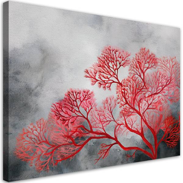 Wandbild bäume pflanzen 120 x 80 cm