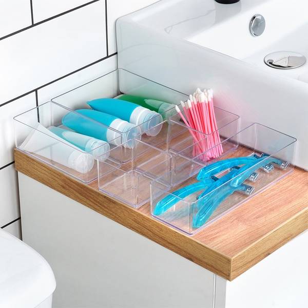Make-up-Organizer 126213 Kunststoff - 7 x 5 x 23 cm