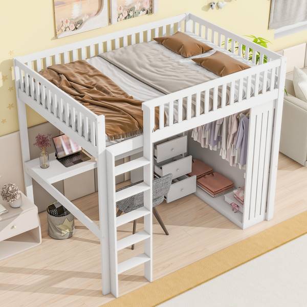 Hochbett WoodyBuchLucy Ⅱ Breite: 145 cm