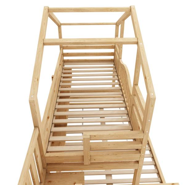 Etagenbett NaturWoody Ⅰ Holz