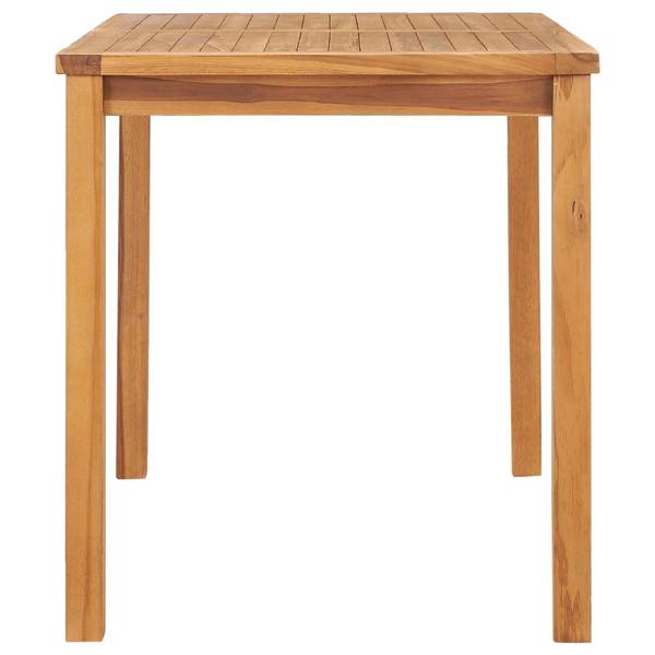 Eettafel 49360 bruin - teakhout - 120 x 77 x 120 cm
