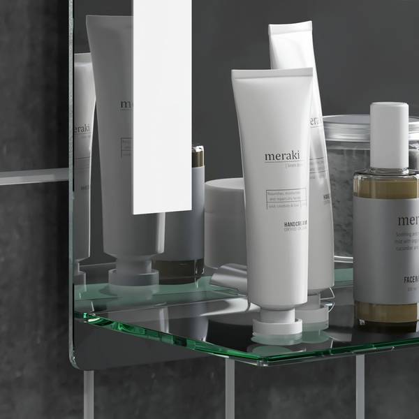 Badspiegel BB6229 Silber - Glas - Metall - 12 x 70 x 50 cm