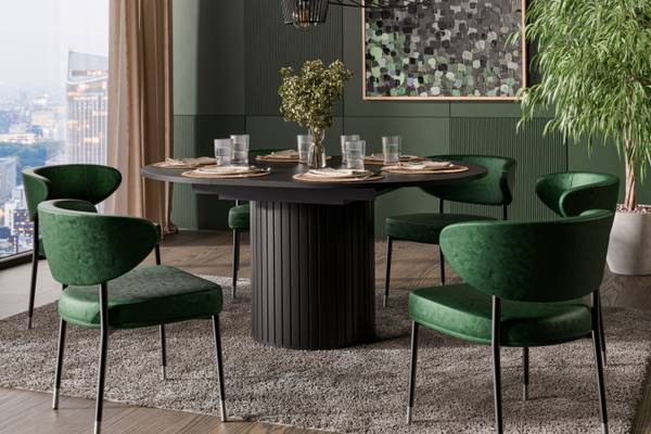 Esstisch DO-9 Schwarz