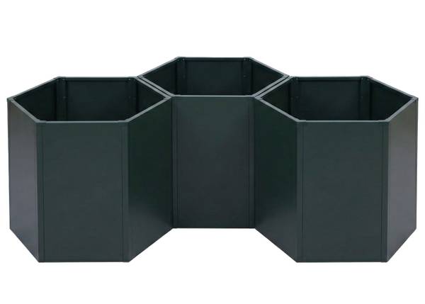 Hochbeet P64 (3er-Set) Grün