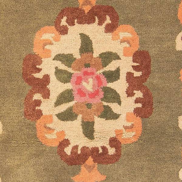 Orientteppich Oriental Braun - Wolle - 123 x 1 x 184 cm