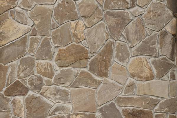 Fototapete 704 Brown Stones modern Braun - Grau - Fleece - 375 x 250 x 1 cm