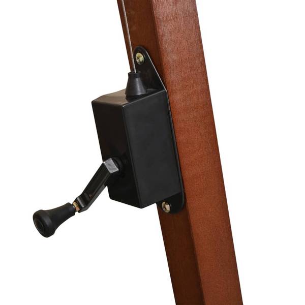 Ampelschirm D723 Weiß - 300 x 280 x 300 cm