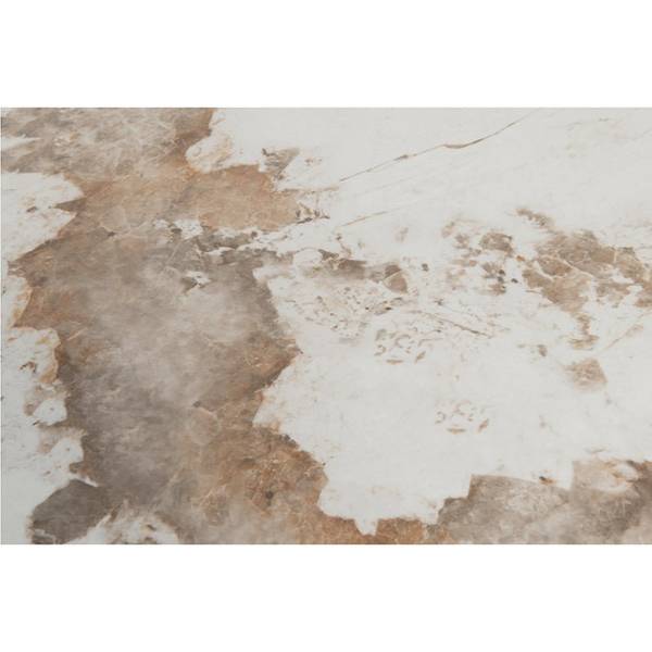 Esstisch Ellipse Beige - Keramik - 220 x 76 x 110 cm