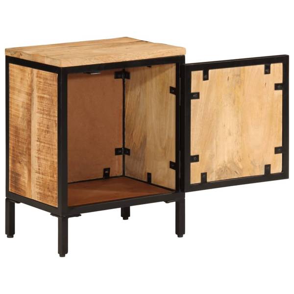 Nachttisch X6716 Braun - Massivholz - 30 x 53 x 40 cm