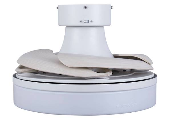 Deckenventilator Orbit Cremeweiß - Weiß