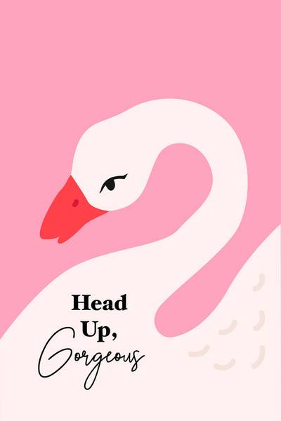 Leinwandbild Head Up 40 x 60 cm