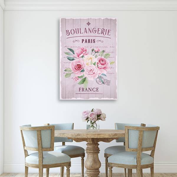 Kunstdruck Shabby Chic 60 x 90 cm