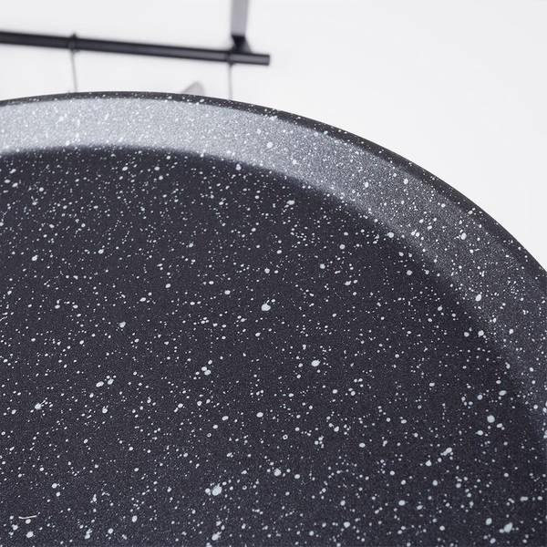 Crepes-Pfanne GRANDE 112933 Schwarz - Aluminium - 27 x 2 x 47 cm