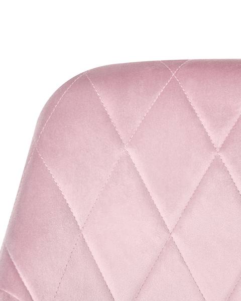 Bürostuhl LELORIA Gold - Pink