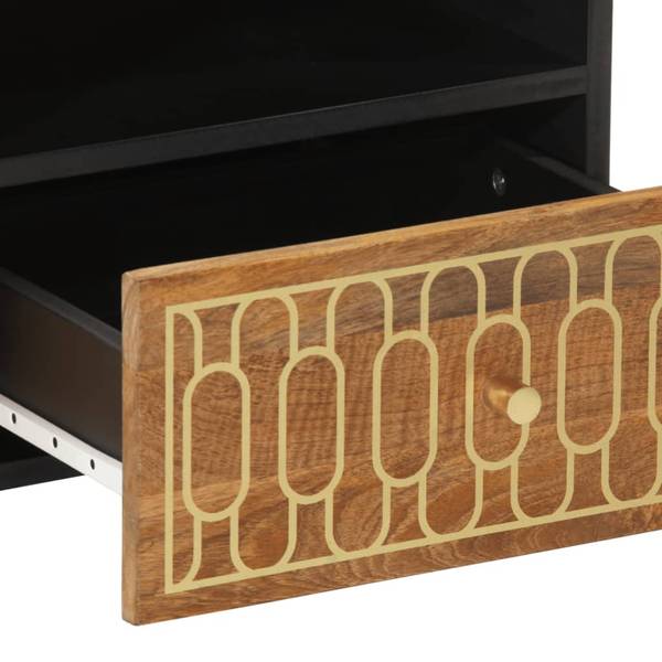 Couchtisch XT2656 Braun - Holzwerkstoff - 54 x 40 x 80 cm
