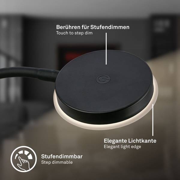 Tischleuchte MEGG 7585015 Schwarz