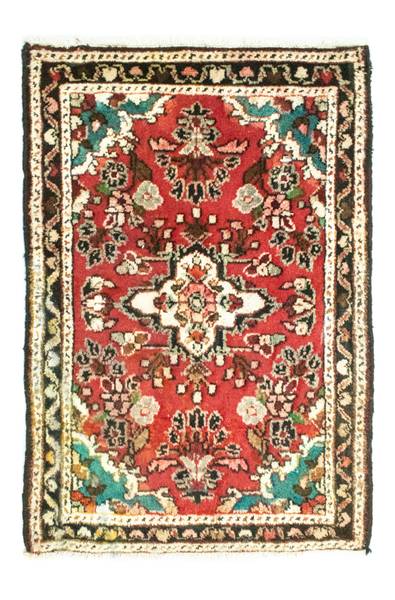 Orientteppich Nomadic Rot - Wolle - 64 x 1 x 97 cm