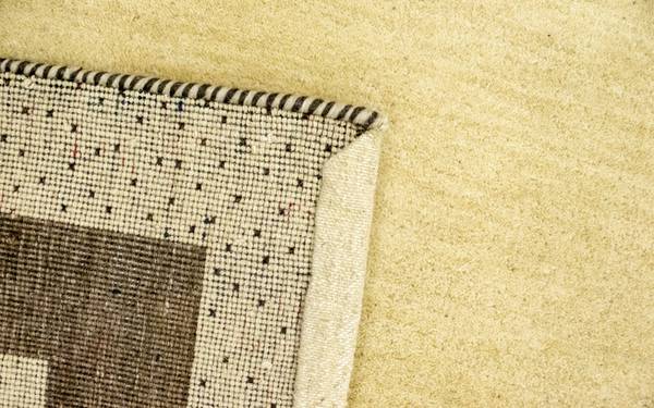 Kurzflorteppich Naturals Beige - Wolle - 122 x 2 x 184 cm