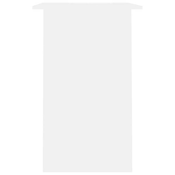 Schreibtisch D9268 Weiß - Holzwerkstoff - 50 x 74 x 90 cm