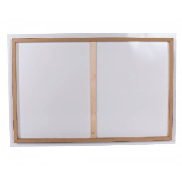 Tableau mural fleuve naturel Vert - Verre acrylique - 145 x 65 x 4 cm