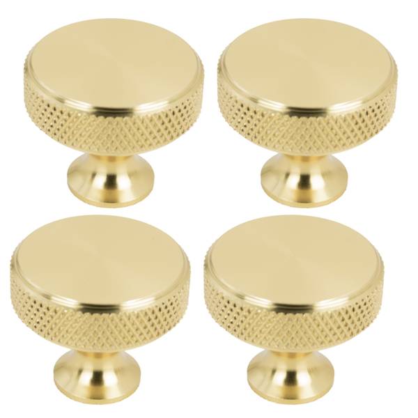 Möbelknöpfe Vento 4er-Set Gold
