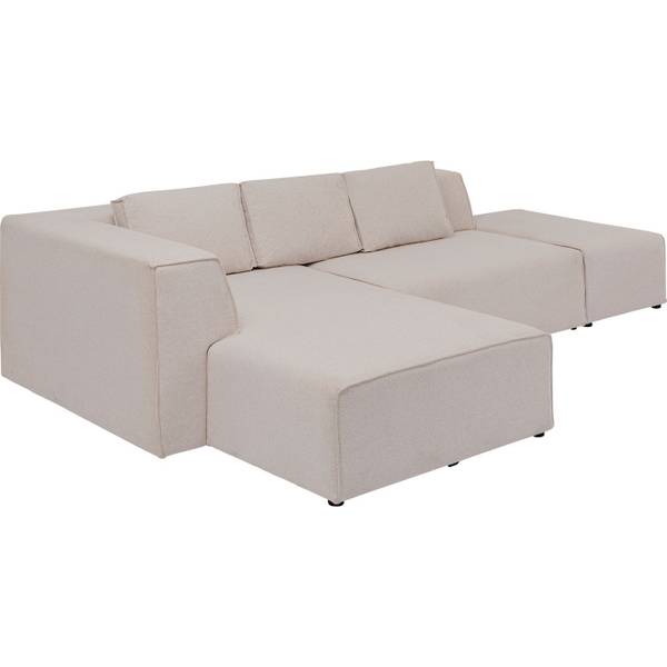 Ecksofa Infinity Beige - Polypropylen - 306 x 70 x 182 cm