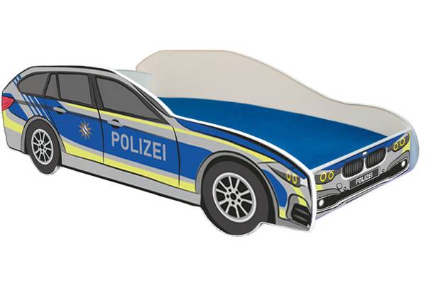 Autobett Polizei 74 x 43 x 146 cm